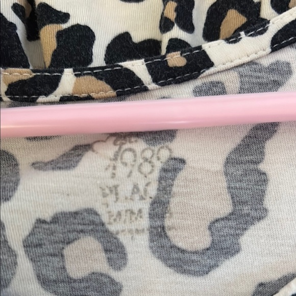 1989 Place Leopard Print Kids Dress Size Medium - Picture 3 of 3